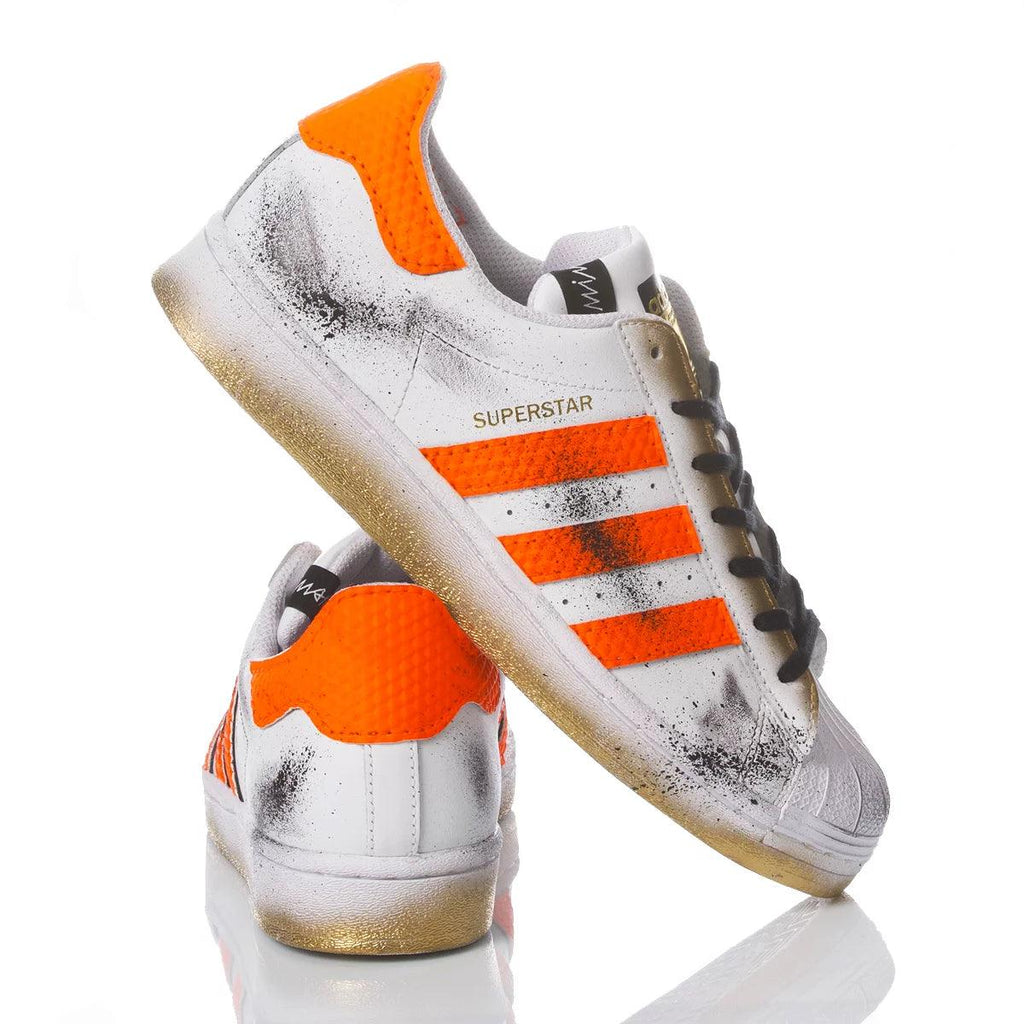 Adidas Superstar Orange Boost