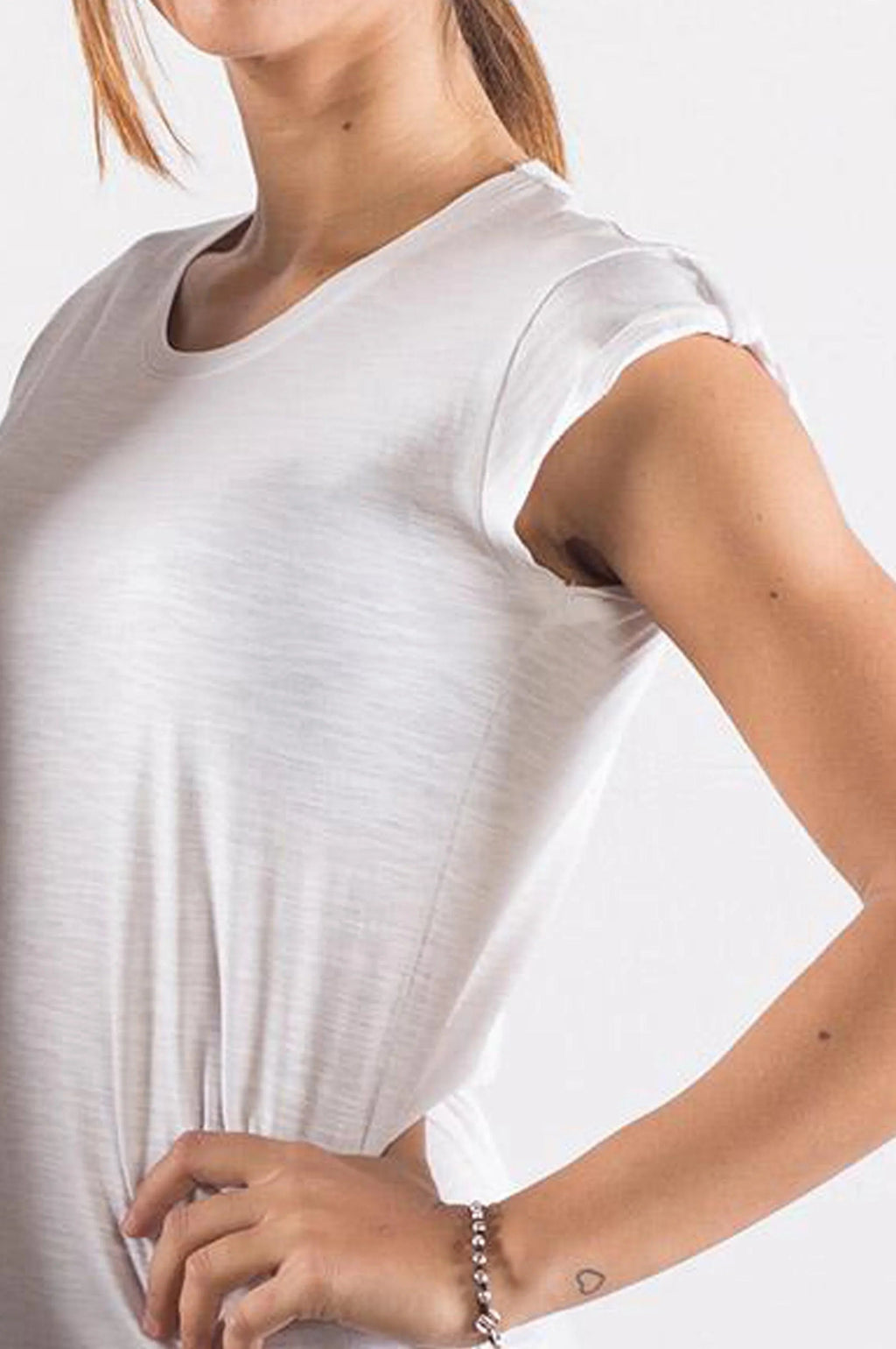 T-shirt Donna STREET STYLE Cotone Bio Slub