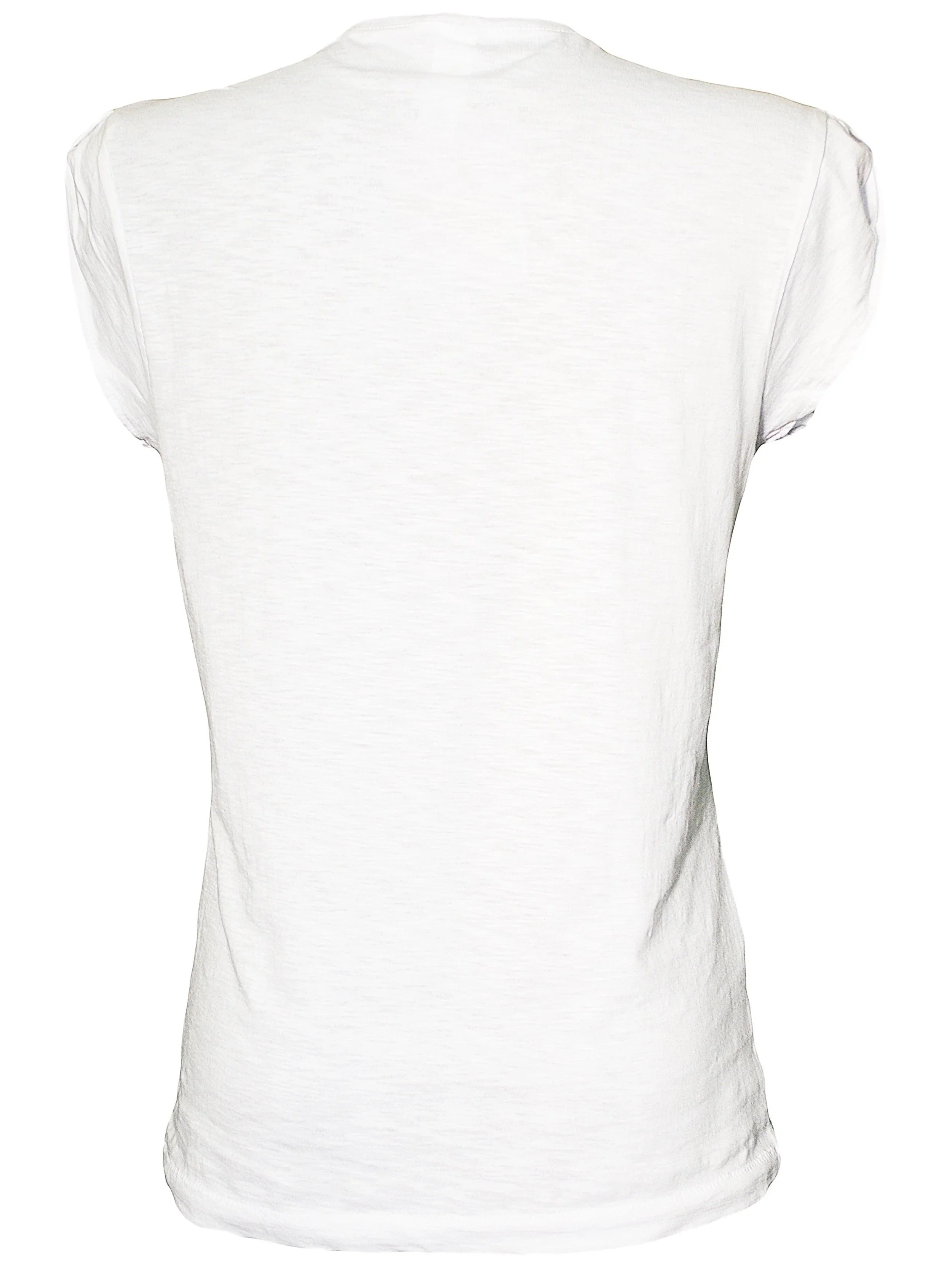 T-shirt Donna Slub "Stai Sereno" 100% Cotone Eco